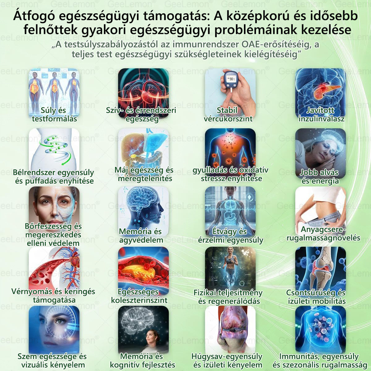 𝐆𝐞𝑒𝐿𝑒𝐦𝐨𝐧® 👩‍⚕️ Glumasetide 8 az 1-ben Karcsú és Egészséges Nano Mikrotűs Tapasz