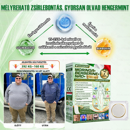 𝐆𝐞𝑒𝐿𝑒𝐦𝐨𝐧® 👩‍⚕️ Glumasetide 8 az 1-ben Karcsú és Egészséges Nano Mikrotűs Tapasz