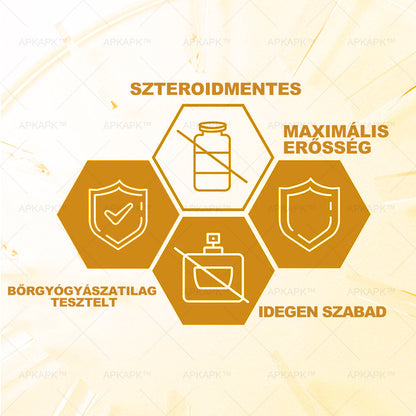 APKAPK®  Méhméreg krém a bőr megújítására 🐝 segít megoldani olyan bőrproblémákat, mint: ráncok, hegek, pigmentfoltok, striák, akné, pikkelysömör, ekcéma, bőrelváltozások, irritációk, gyulladások és egyéb bőrpanaszok.