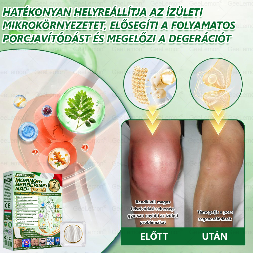 𝐆𝐞𝑒𝐿𝑒𝐦𝐨𝐧® 👩‍⚕️ Glumasetide 8 az 1-ben Karcsú és Egészséges Nano Mikrotűs Tapasz