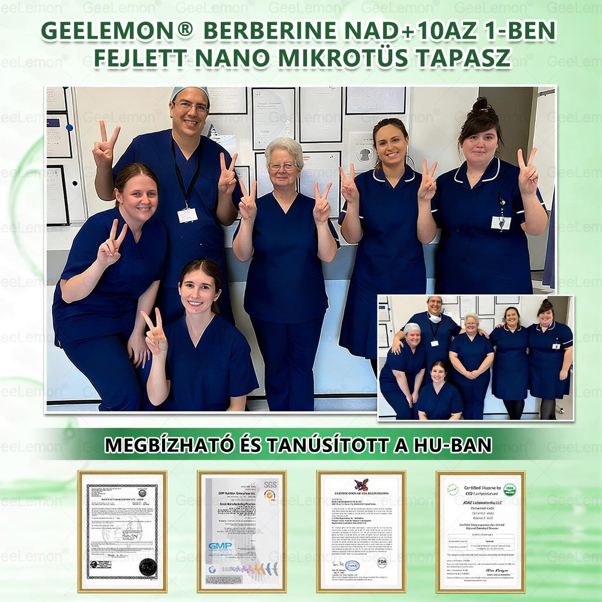 𝑮𝐞𝐞𝑳𝐞𝒎𝒐𝒏® 👩‍⚕️ 10 az 1-ben karcsúsító nano mikrotűs tapasz (Napi egyszeri használat, látható változások 7 napon belül) Elhízás, szív- és érrendszeri egészség, cukorbetegség