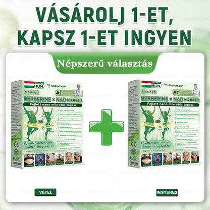 𝑮𝐞𝐞𝑳𝐞𝒎𝒐𝒏® 👩‍⚕️ 10 az 1-ben karcsúsító nano mikrotűs tapasz (Napi egyszeri használat, látható változások 7 napon belül) Elhízás, szív- és érrendszeri egészség, cukorbetegség