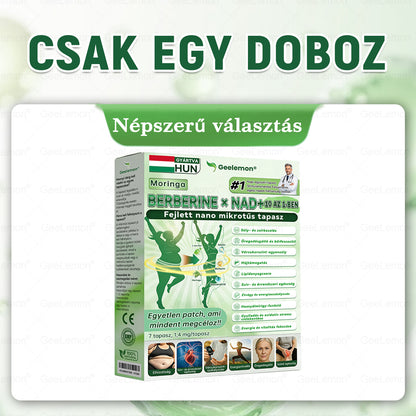 𝑮𝐞𝐞𝑳𝐞𝒎𝒐𝒏® 👩‍⚕️ 10 az 1-ben karcsúsító nano mikrotűs tapasz (Napi egyszeri használat, látható változások 7 napon belül) Elhízás, szív- és érrendszeri egészség, cukorbetegség