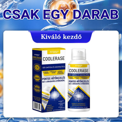 FFBSI® 🧊 CoolErase Bőrregeneráló Spray (Szemölcsök, Hólyagok, Ekcéma, Pikkelysömör, Bőrkinövések, Akne, Bőrcímkék, Hegek, Anyajegyek)
