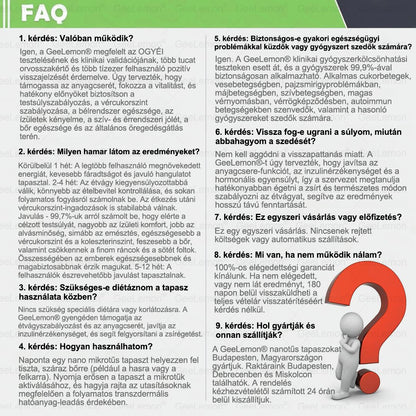 𝑮𝐞𝐞𝑳𝐞𝒎𝒐𝒏® 👩‍⚕️ 10 az 1-ben karcsúsító nano mikrotűs tapasz (Napi egyszeri használat, látható változások 7 napon belül) Elhízás, szív- és érrendszeri egészség, cukorbetegség
