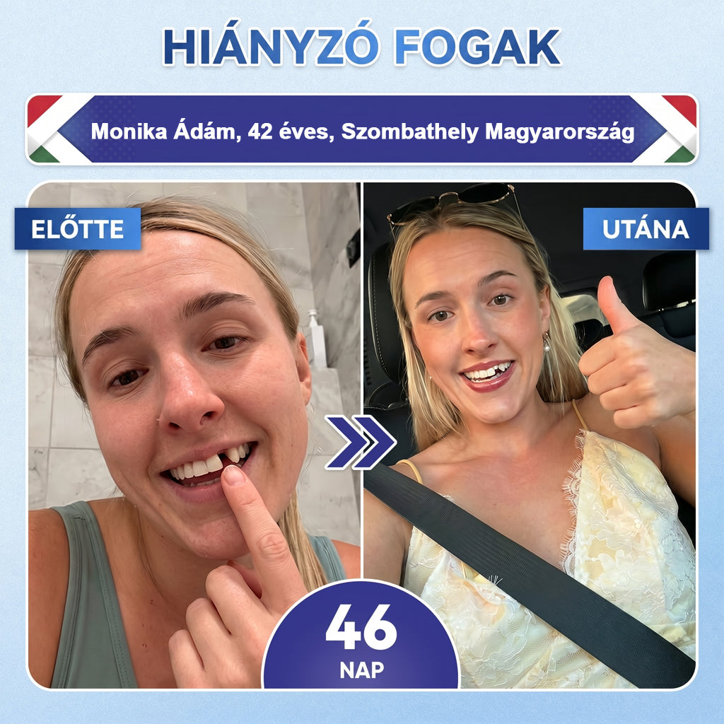 🦷HAJUEI® Tideglusib Fog & íny Javító mikrotűs tapasz | Fejlett őssejt-aktiváló fogcsíkok (újjáépíti a fogzománcot és a dentint • erősíti az ínyt • megszünteti a fogkövet és a szagokat • megállítja a fogérzékenységet)